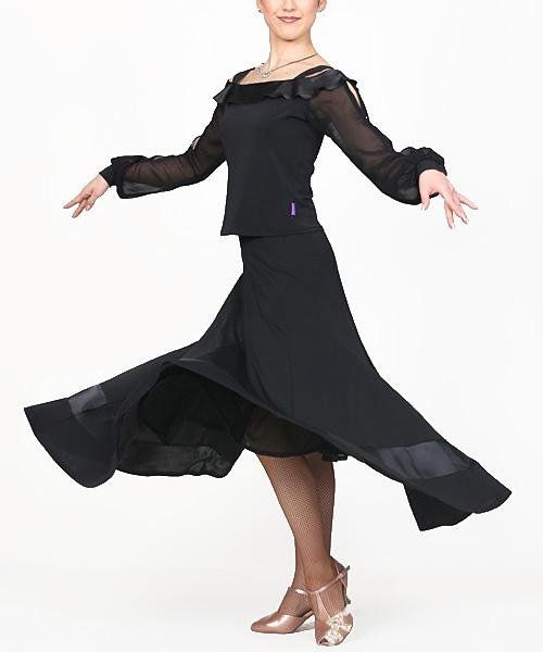 PAPILLON パピヨン】 社交ダンス用 日本製 レディース ウェア スカート