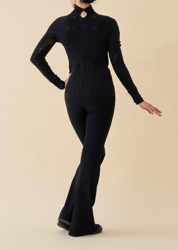 チャコット ノーソーイング ハイネック カットソー グレー 日本製 ノーソーイングニット】ノーソーイングハイネックトップ 商品ページ