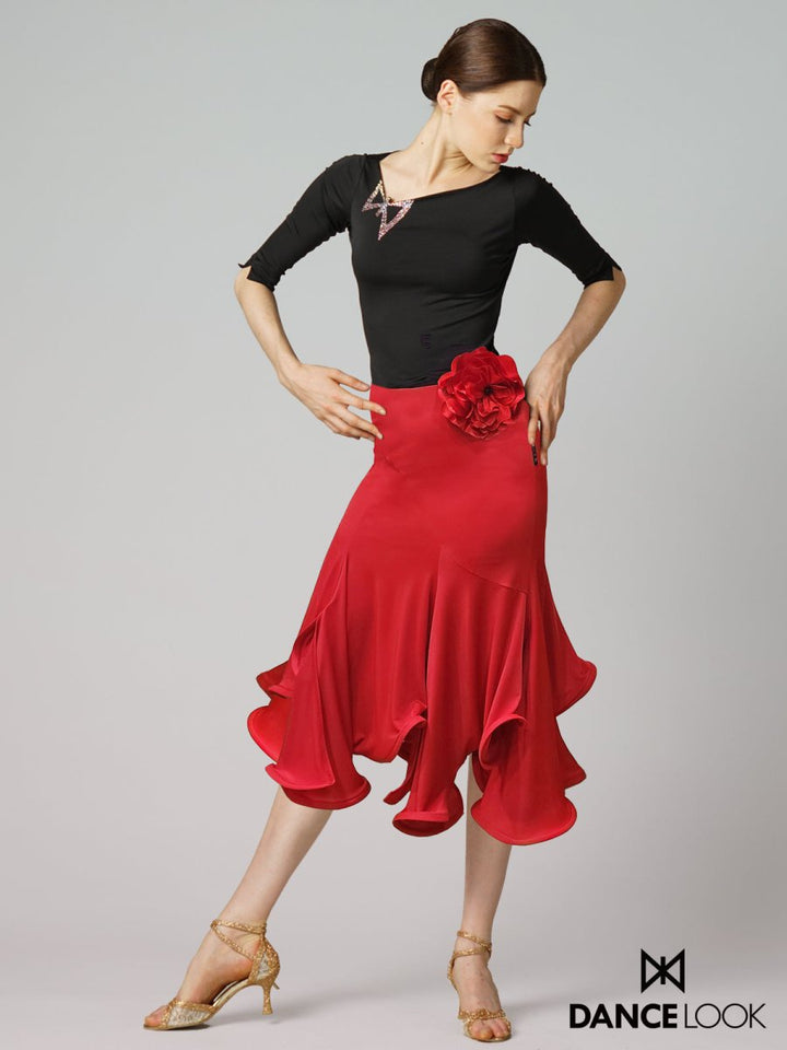 DANCE LOOK ダンスルック】 レディース ヴォーグ ラテンスカート