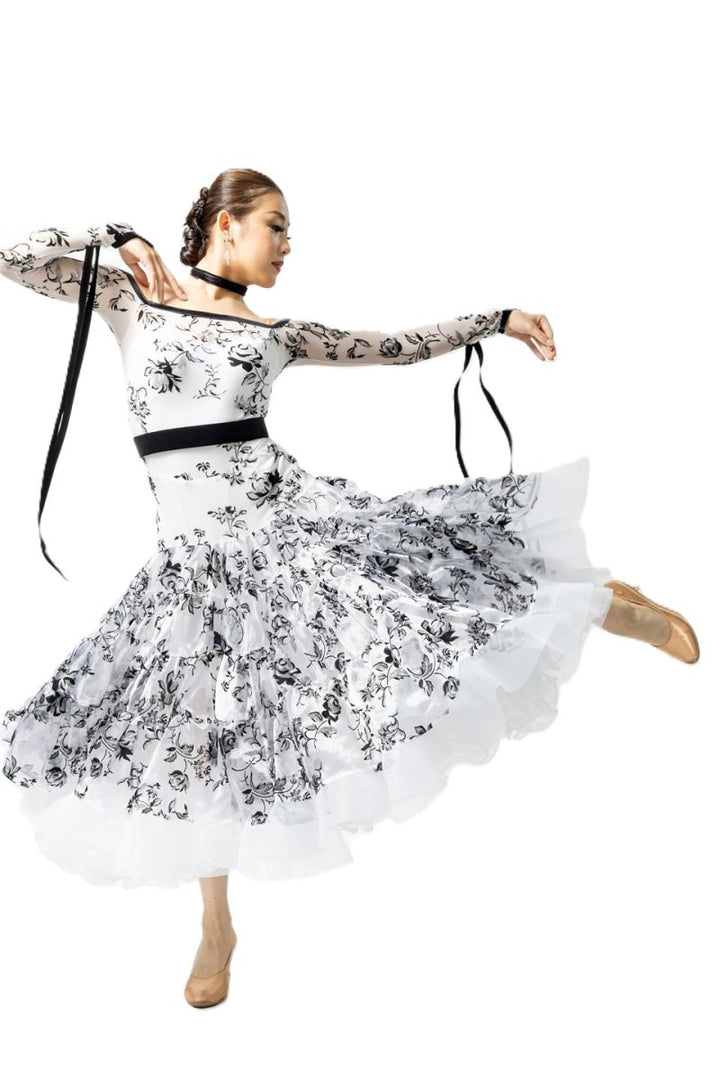 TAKA DANCE タカダンス】スタンダードドレス 3S-00154B｜社交ダンス