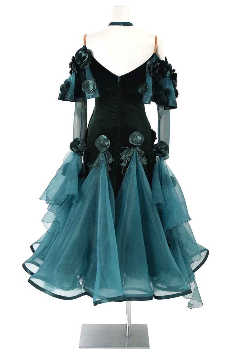 TAKA DANCE タカダンス】スタンダードドレス 3S-00172A｜社交ダンス