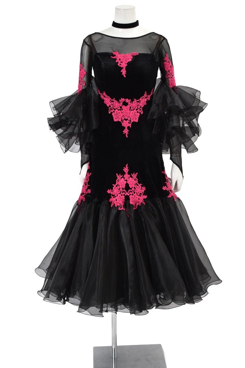 TAKA DANCE タカダンス】スタンダードドレス 3S-00183｜社交ダンス