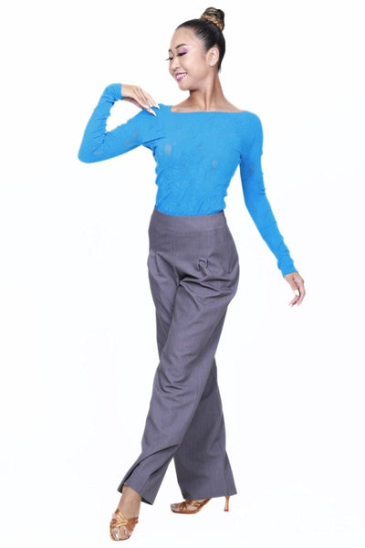 ワインレッド フレアスリーブ レッスンウェア チャコット、ノーソーイング ワインレッド フレアスリーブ レッスンウェア チャコット、ノー