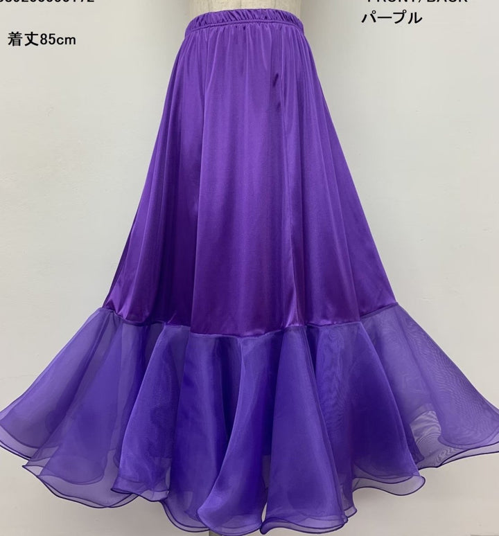 70%割引【新品】チャコット♡社交ダンススカート　パニエ　ペチコート 社交ダンス衣装】スカート パニエ ペチコート 黒 ブラック