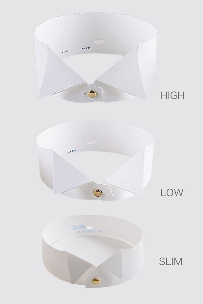 社交ダンス用 メンズ 燕尾服用 カラー ネック36～44㎝ (ハイカラー