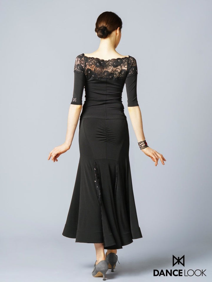 【DANCE LOOK】柄スカート2610 DANCE LOOK ダンスルック】レディース イブレース＆ストーンボール