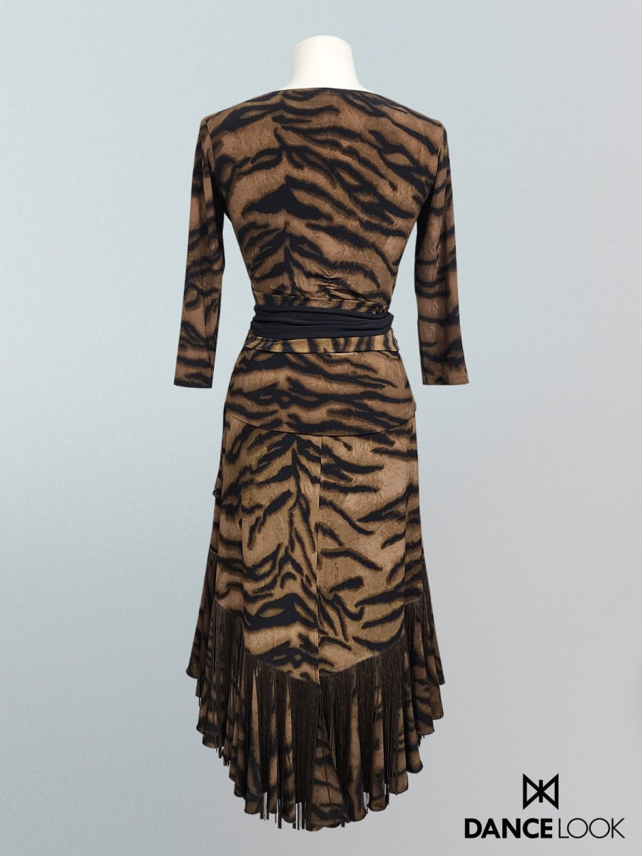 DANCE LOOK ダンスルック】レディースウェア ラップトップ ゼブラ