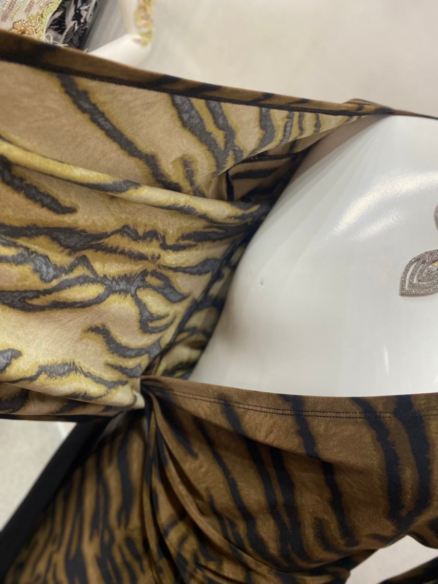 DANCE LOOK ダンスルック】レディースウェア ラップトップ ゼブラ