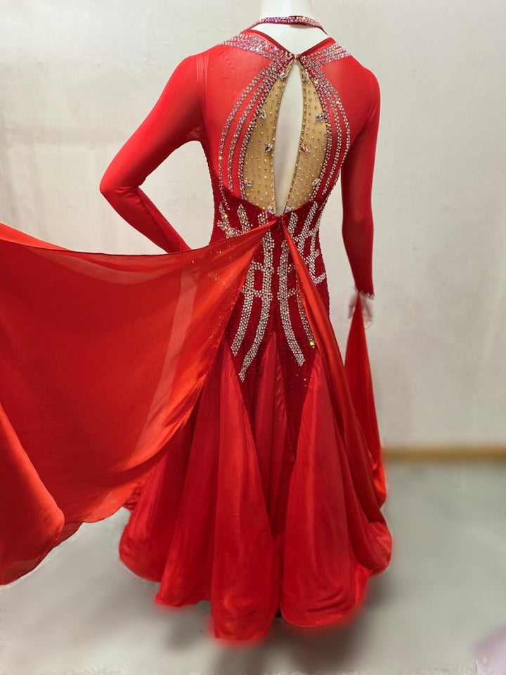 社交ダンス用ドレス【スタンダードドレス】リースナブルライン GMCS