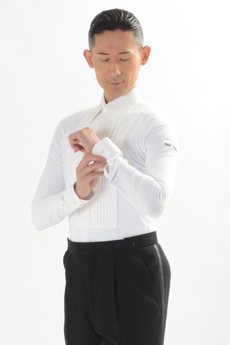 Taka Dance タカダンス】 メンズ ストレッチ タキシード シャツ